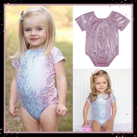 Voque Other - ☆ New Girls Pink Shimmery One-piece Sz 3-4 yr old
